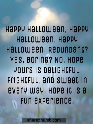 halloween safety sayings